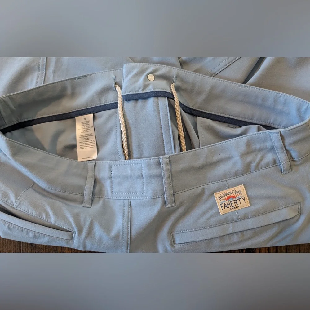 Faherty Men’s All Day Shorts Blue Size 31